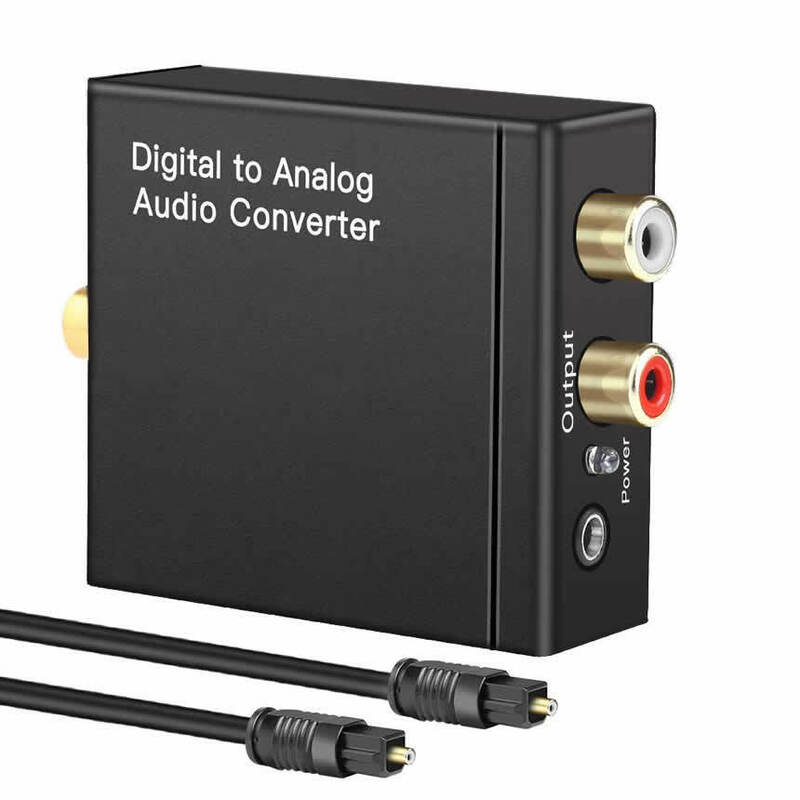 光 同軸 アナログ変換　RCA DACデジタル オーディオ コンバーター 入力 コンポジットtecc-hikariconv[]