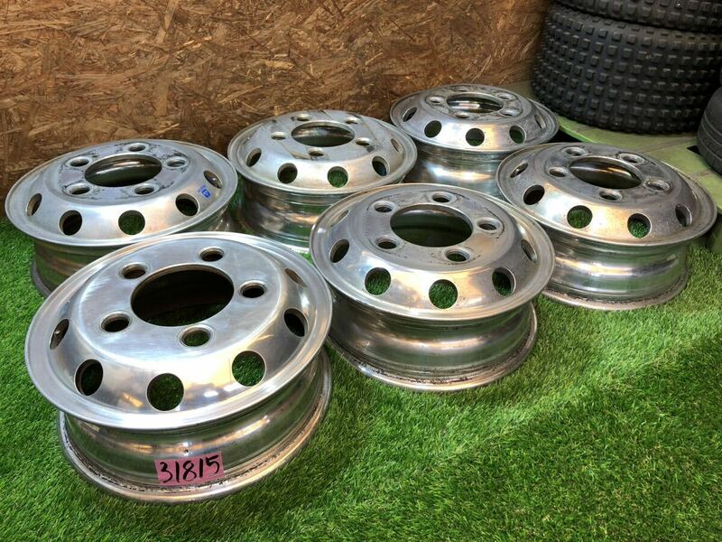 ALCOA 16 × 5.5 PCD203.2 5穴 JIS規格 ダイナ トヨエース コースター デュトロ リエッセ キャンピングカーにも アルコア アルミホイール