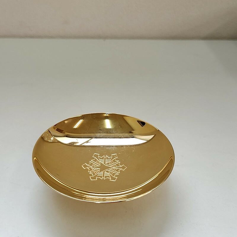 【TS0427】金杯 24KGP刻印 金色 金メッキ ゴールドカラー コレクション 趣味 小物 インテリア 和風 日本 豪華 置物 重量約51g