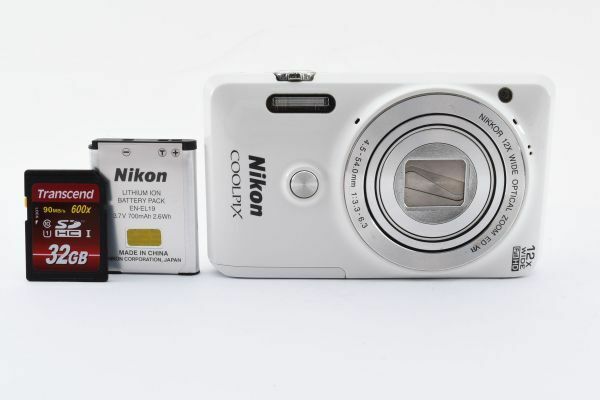 #r194★実用品★ Nikon ニコン COOLPIX S6900 ホワイト