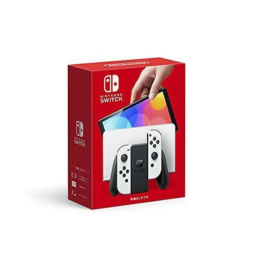 送料無料【新品】 Nintendo Switch（有機ELモデル） Joy-Con(L)/(R) ホワイト スイッチ本体