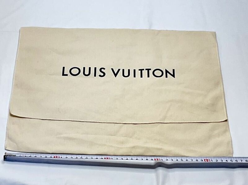 ⑤ LOUIS VUITTON ルイ ヴィトン 保存袋 布袋 収納袋 保護袋 フラップ型 約35×45㎝　送料185円