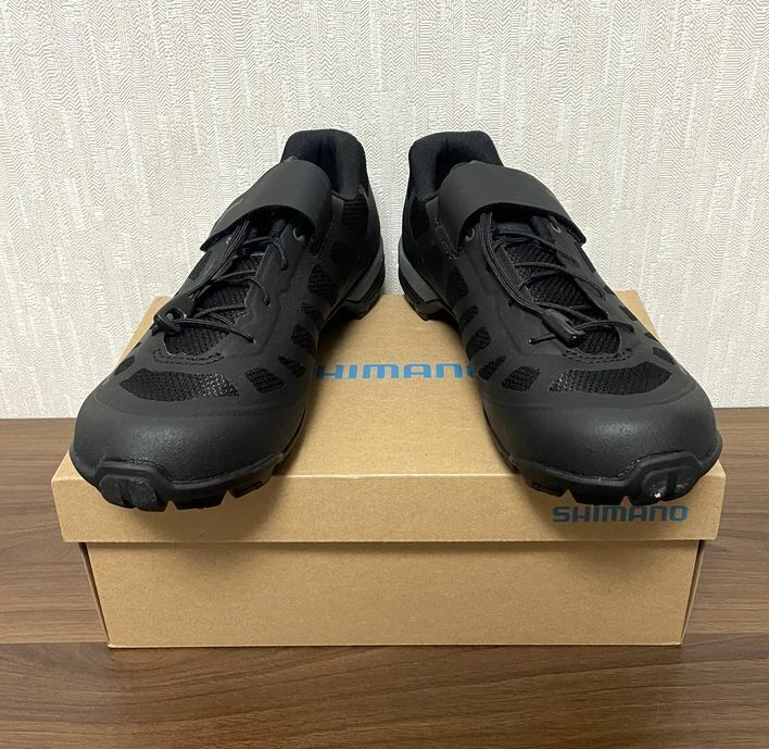 SHIMANO MTB シマノ ツーリングシューズ MT5 SH-MT502 41 25.8cm ブラック SPD トレッキング マウンテンバイク スニーカー ブーツ