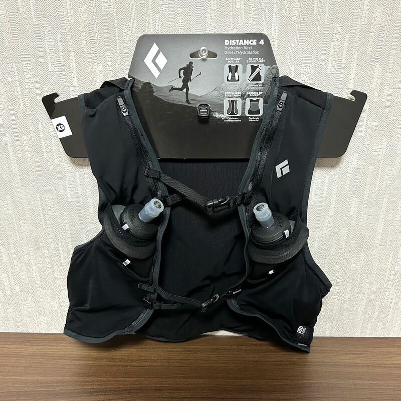 Black Diamond Distance 4L Hydration Vest XS ブラックダイアモンド ディスタンス4 ハイドレーションベスト ブラックダイヤモンド