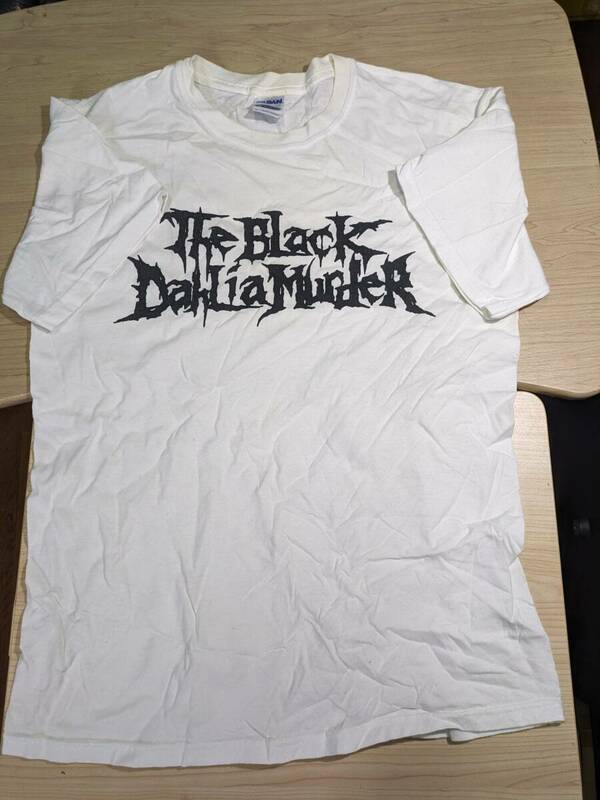 【服飾】 ビンテージ レア Tシャツ バンド The Black Dahlia Murder ザ・ブラック・ダリア・マーダー 白 M