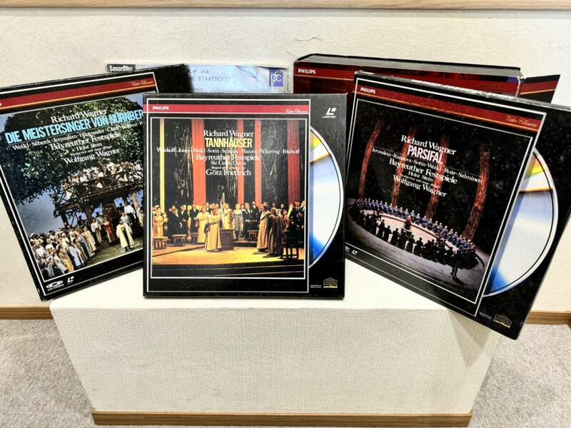 【KIM-580】1円〜 レコードおまとめ 5種類 Richard Wagner リチャード ワーグナ ロマン派 オペラ アーティスト 演奏 ドイツ 