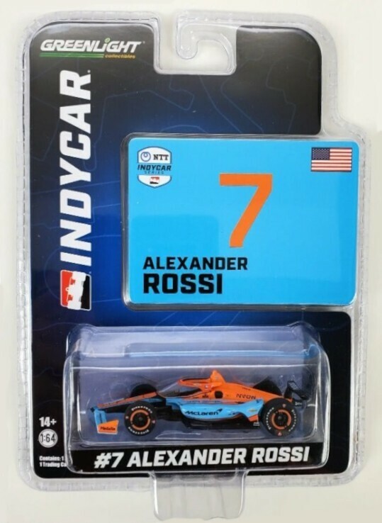 アレキサンダー・ロッシ #7 Alexander Rossi / McLaren (Arrow McLaren) / '2023 Indy Car 1:64