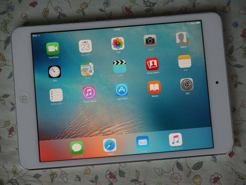 ☆彡 美品　Apple　iPad mini　A1432　16GB　ホワイト＆シルバー 【Wi-Fiモデル】