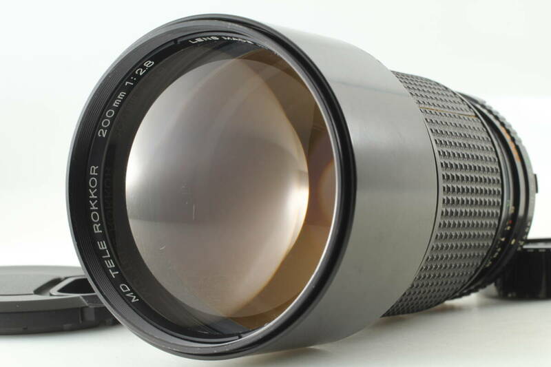 ★良品★ミノルタ MINOLTA MD TELE ROKKOR 200mm F2.8★望遠レンズ #5055