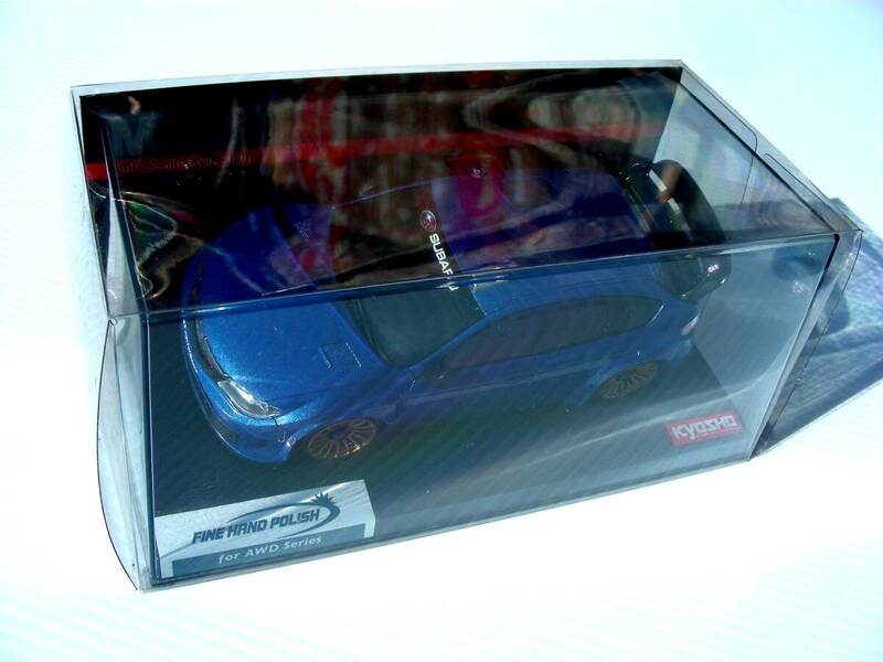 【 未開封 】京商 ミニッツ インプレッサ WRC 2008 プレインカラー ( ブルー ・ 青 ) KYOSHO Mini-Z
