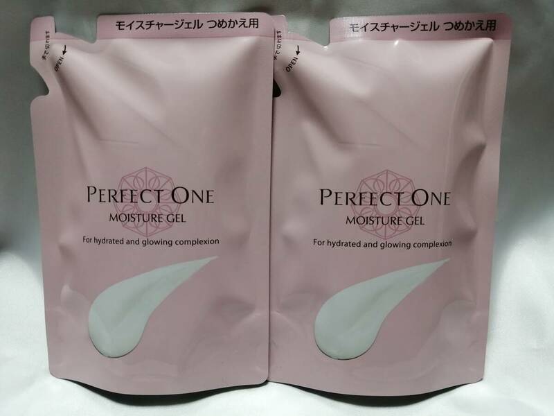 75g×2袋 パーフェクトワン モイスチャージェル 詰め替えパウチ 新日本製薬 オールインワンジェル コラーゲン CICA成分配合