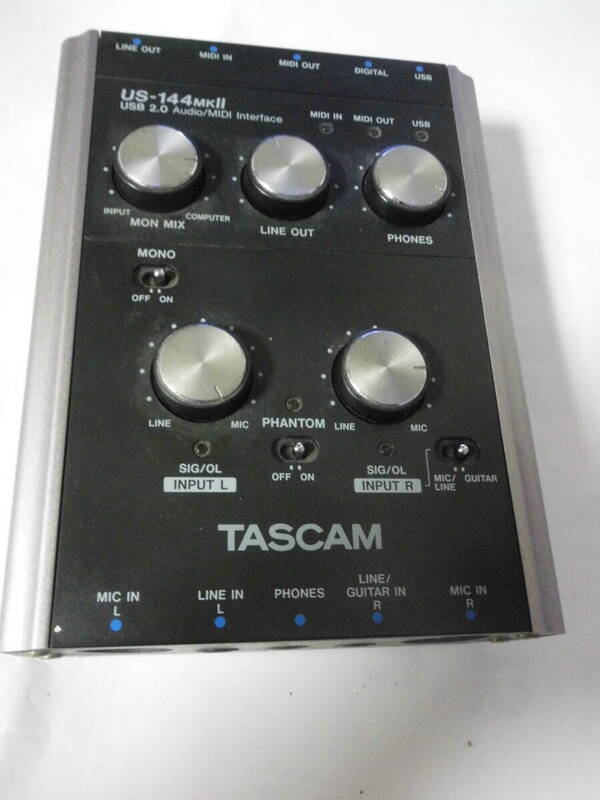 TASCAM 　US-144MKII　 オーディオインターフェース 　現状品