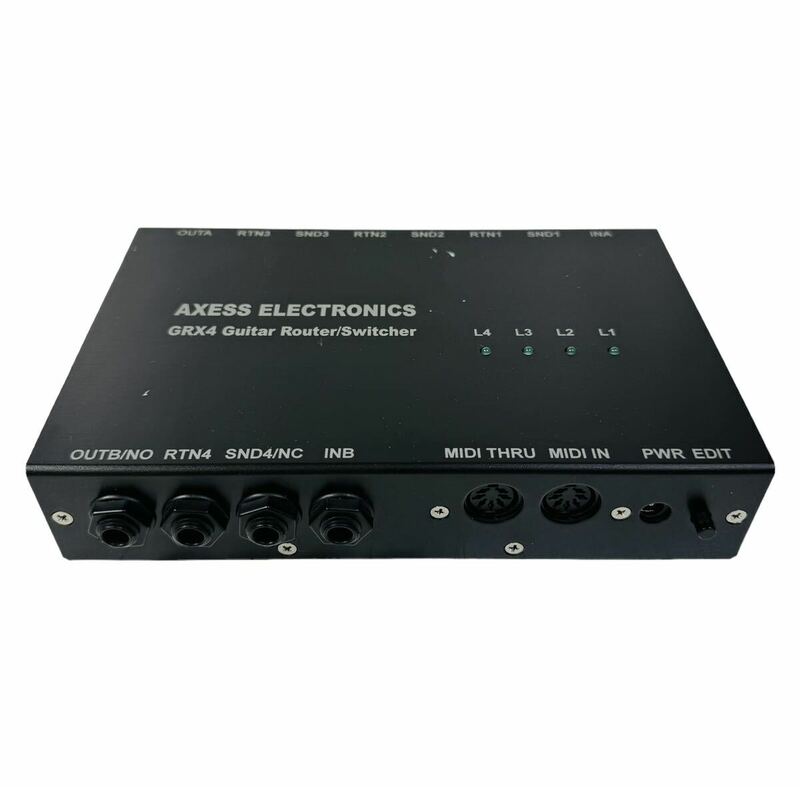 AXESS ELECTRONICS Guitar Router/Switcher ギタールーター/スイッチャー オーディオ ループスイッチャー GRX4