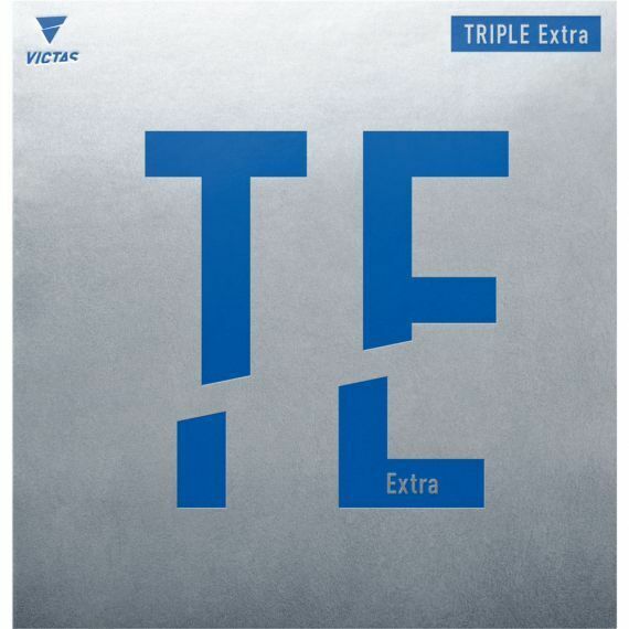[卓球]TRIPLE Extra(トリプル エキストラ) 黒・2.0 VICTAS(ヴィクタス)