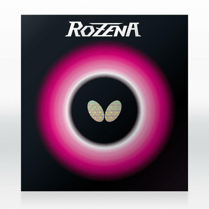 [卓球]ROZENA(ロゼナ) 赤・アツ　1.9　Butterfly(バタフライ)