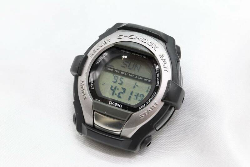 【W138-22】動作品 電池交換済 CASIO G-SHOCK カシオ ジーショック デジタル 腕時計 フェイスのみ GT-000 メンズ【送料全国一律185円】