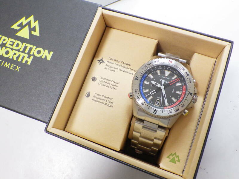 TIMEX タイメックス 訳あり エクスペディション クオーツ腕時計 TW2V41800 #568