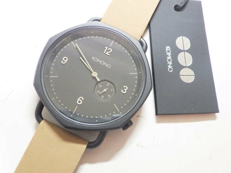KOMONO コモノ スモールセコンド メンズクオーツ 腕時計 W4156　#661