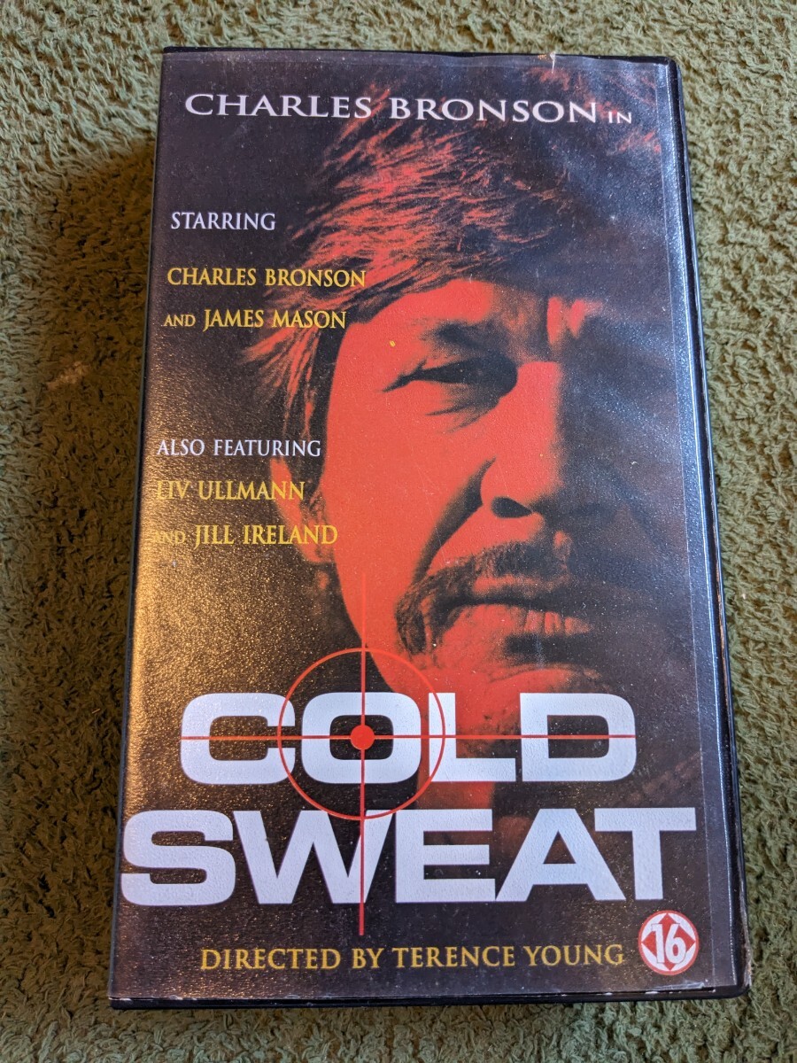 COLD SWEAT　VHS　中古ビデオ　チャールズ・ブロンソン　海外版