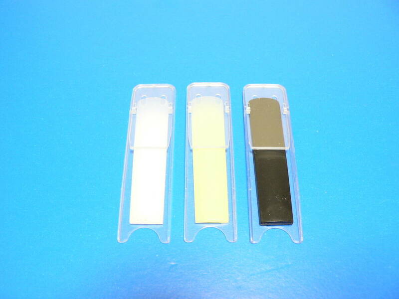 ソプラノサックス用 樹脂リード 3本セット・ 2 1/2番、3番、3 1/2番・未使用品・即決！