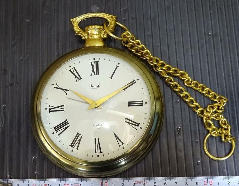 （Nz042510） MODERN DE LUXE 手巻き時計 懐中時計 アンティーク ヴィンテージ レトロ 時計 雑貨 インテリア 
