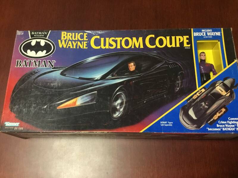 【中古】バットマン　リターンズ　ブルースウェイン　カスタムクーペ　☆バットモービル級レア