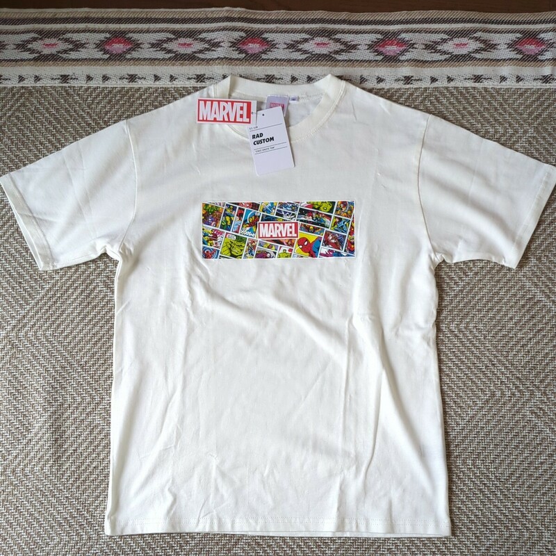 MARVEL・マーベル×ラッドカスタム★Tシャツ　Sくらい　160ｃｍ