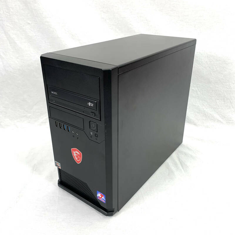 『中古品』デスクトップパソコン メモリ：4GB CPU：Ryzen3-3200G-3.5GHz