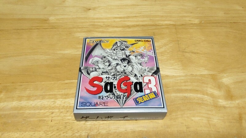 ★GB「時空の覇者 Sa・Ga3完結編」箱・取説付き/SQUARE/ゲームボーイ/GAMEBOY/RPG/サガ3/SaGa3/レトロゲーム/ステスロス★