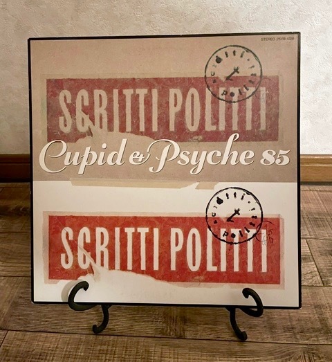 LP 帯付■スクリッティ・ポリッティ★SCRITTI POLITTI「キューピッド&サイケ85」囁くようなハスキーボイスが魅力、UKポップス名盤