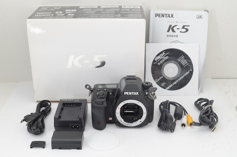 【適格請求書発行】美品 PENTAX ペンタックス K-5 ボディ デジタル一眼レフカメラ 元箱付【アルプスカメラ】240410r