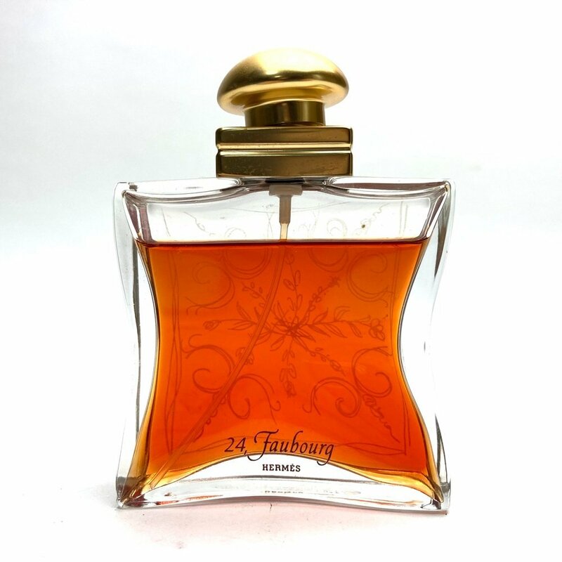 rm) HERMES エルメス 24Faubourg 24フォーブル 50ml オードトワレ 香水 フレグランス ※中古 経年保管品 残量たっぷり