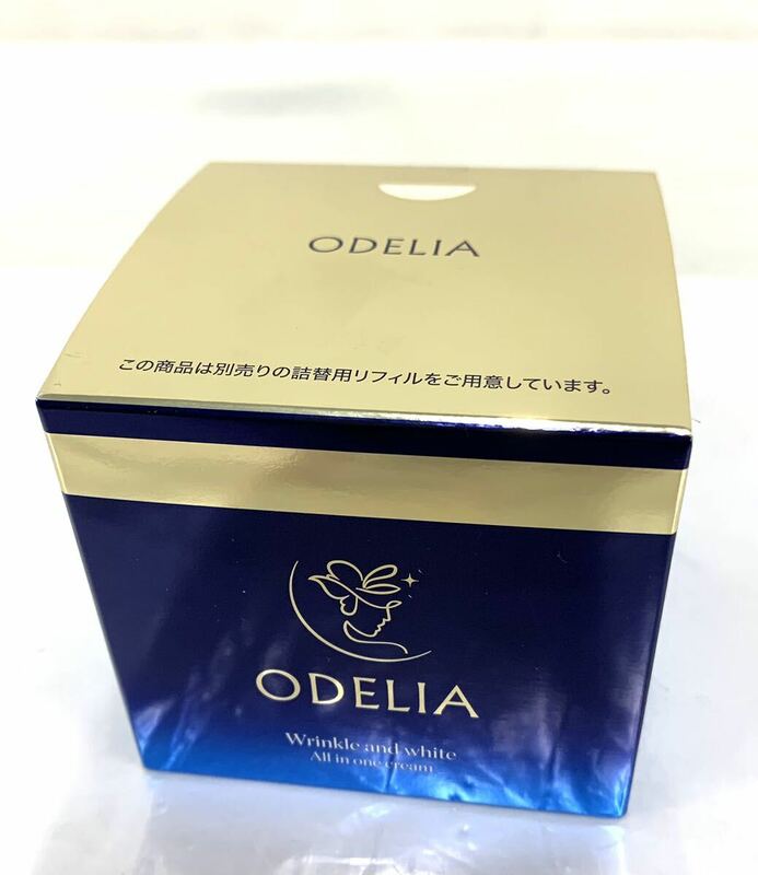 未開封 ODELIA（オディリア）リンクル＆ホワイト AIO クリーム 50g 薬用シワ改善美白クリーム カg