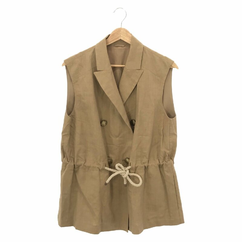 ブルネロクチネリ ベスト ブランドオフ Brunello Cucinelli その他 ベスト リネン 中古 レディース