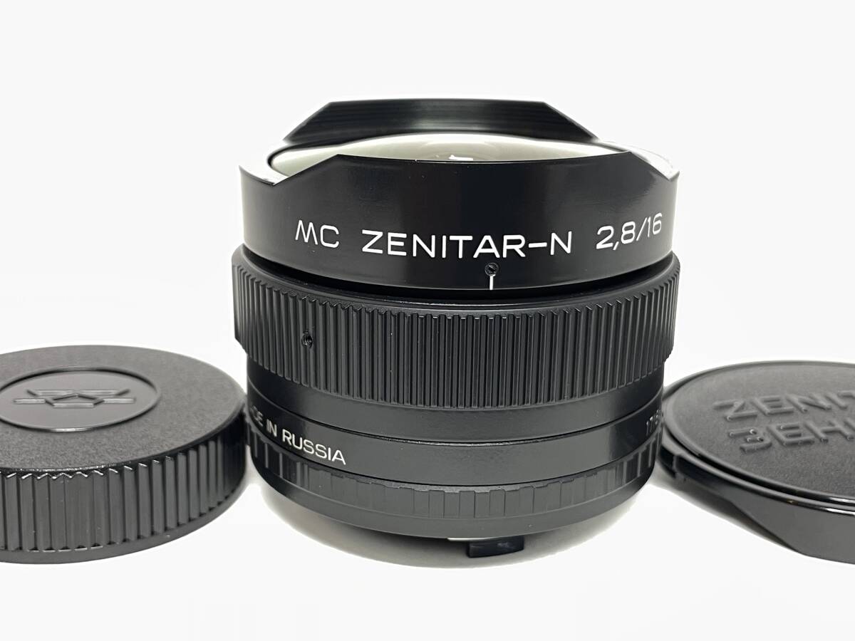極上品 3EHNTAP MC ZENITAR-N 16mm F2.8 FISH EYE ニコン