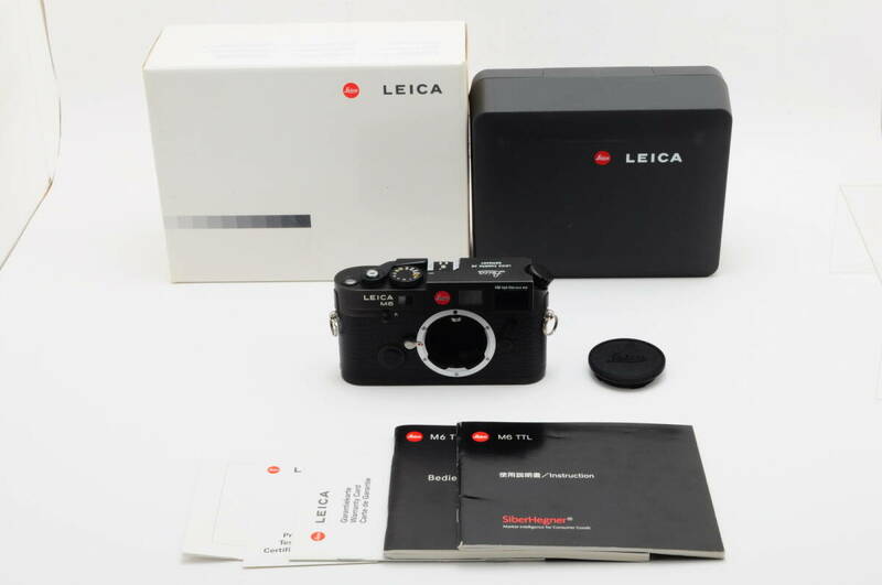 ライカ Leica M6 TTL 0.58 ブラック 元箱付き #590