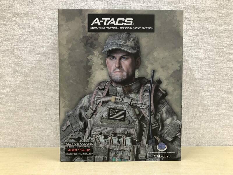 【中古・開封品】：A-TACS CAMO 先進戦術隠蔽システムオペレータ 1/6 アクションフィギュア(20240424)