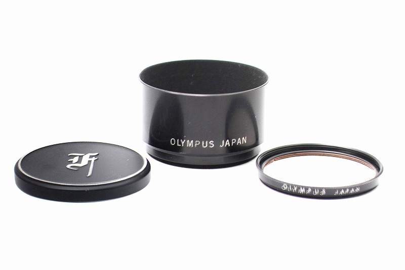 オリンパス OLYMPUS PEN F FT FV レンズ用 花文字 メタルキャップ フィルター メタルフード T-43 純正