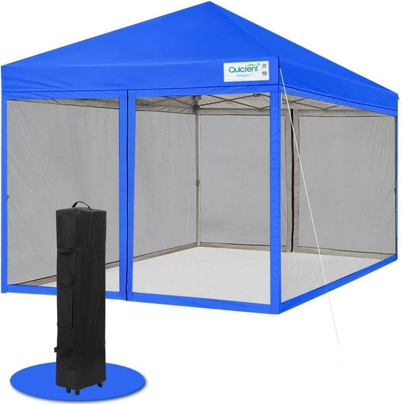 ワンタッチ タープテント 蚊帳テント 3段階調節 UVカット 2.5m