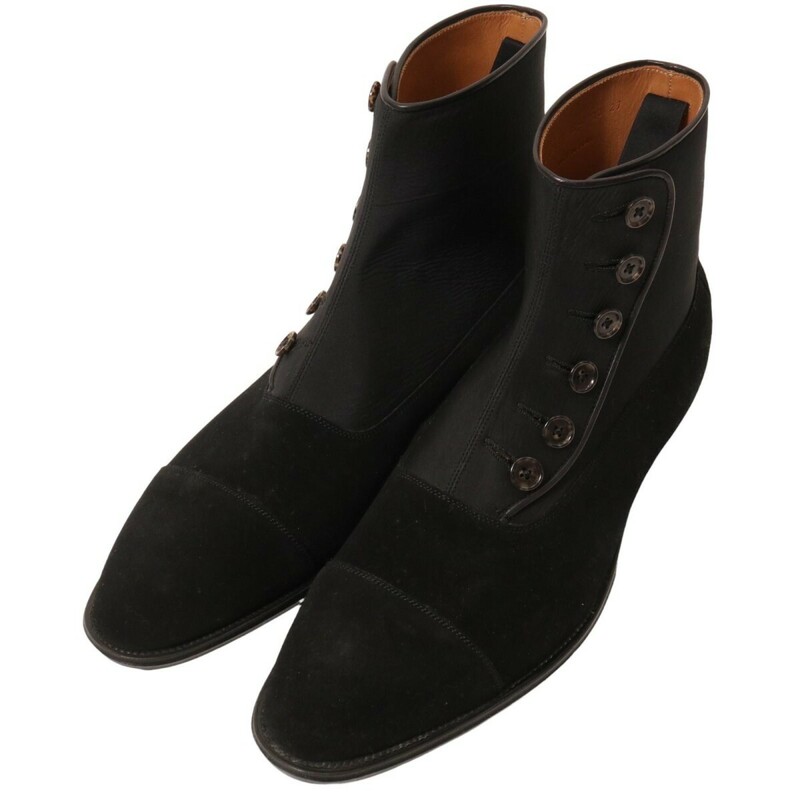 OTSUKA / BUTTON BOOTS 大塚製靴 ボタンブーツ スエードブーツ 表記サイズ9