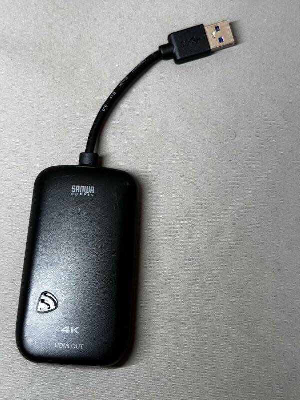 サンワサプライ USB-CVU3HD2 USB3.0-HDMIディスプレイアダプタ（4K対応）