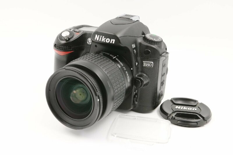 《動作保証》 Nikon ニコン D80+ AF NIKKOR 28-80mm f/ 3.3-5.6G レンズ デジタル 一眼レフ カメラ 純正 バッテリー付