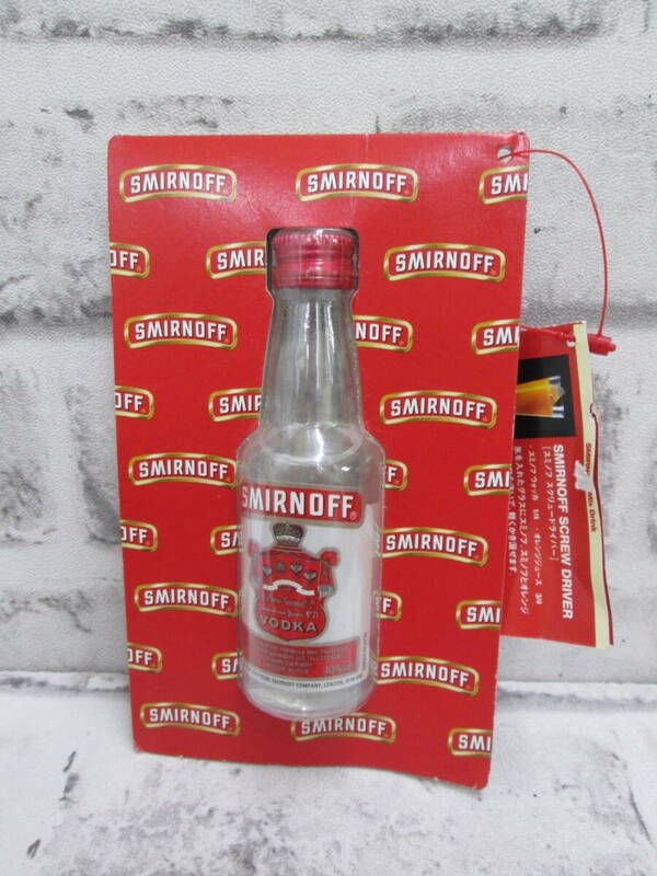 m1598 SMIRNOFF スミノフ 50ml 40% ウォッカ 未開栓 保管品 ゆうパック60サイズ 同梱OK