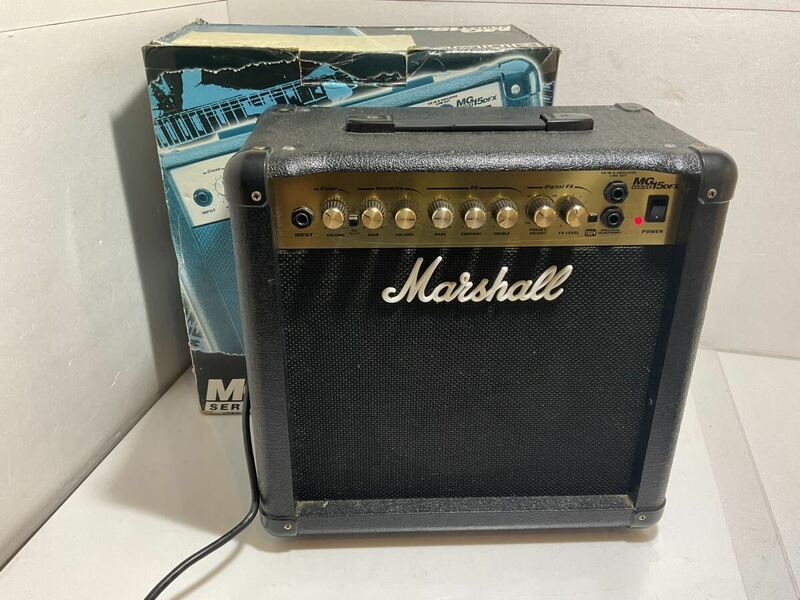 Marshall MG15DFX ギターアンプ コンボアンプ 簡易動作確認済 マーシャル