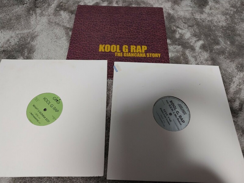 ★レコード 12inch cool g rap クールジーラップ ヒップホップ ラップ セット！