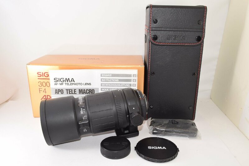 ★美品★ SIGMA シグマ 300mm F4 D APO TELE MACRO for Nikon 付属品充実 2404054