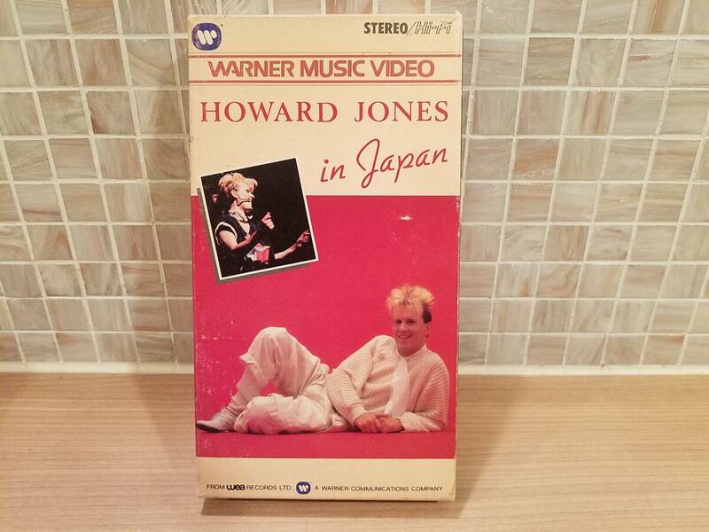 ★ VHS Howard Jones In Japan Live 再生確認済　ハワードジョーンズ 1984年★
