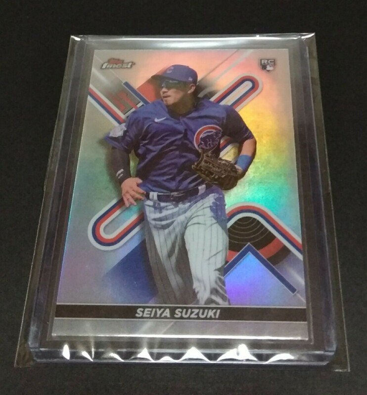 MLB 2022年topps finest 鈴木誠也(カブス)ルーキーカード！リフラクター。 No,41。SEIYA SUZUKI RC 