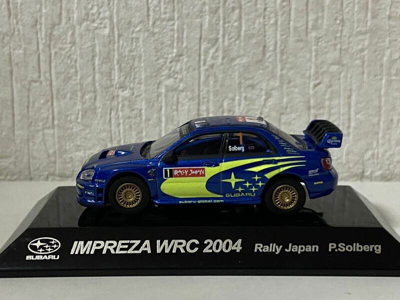 cm's 1/64 スバル インプレッサ WRC 2004 Rally Japan #7 SUBARU IMPREZA ラリーカー ラリージャパン