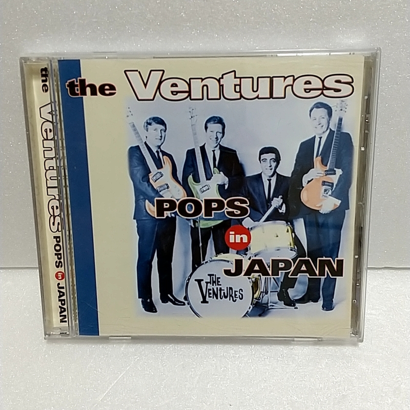 CD★THE VENTURES「POPS IN JAPAN」ザ・ベンチャーズ　ブルー・シャトウ / 京都の恋 / 雨の御堂筋